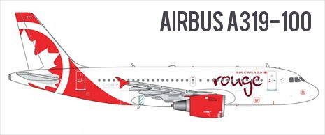 Airbus A310-100 Air Canada Rouge