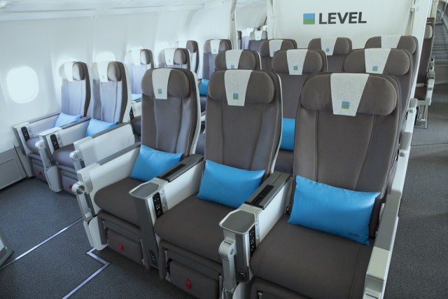 Cabine Premium Economy Airbus A330-200 LEVEL