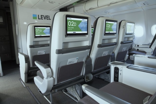 Cabine Premium Economy Airbus A330-200 LEVEL