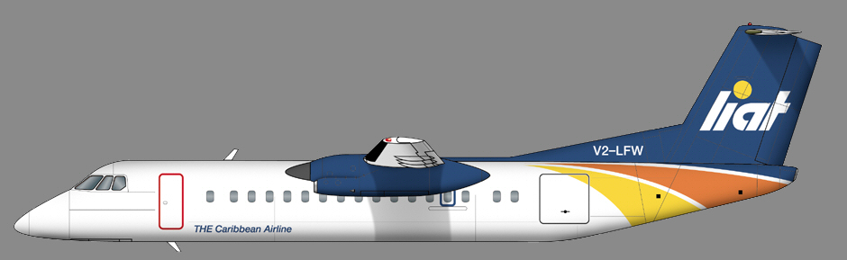 Dash8-300 LIAT