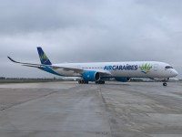 Vol inaugural de l’A50-1000 de Air Caraïbes