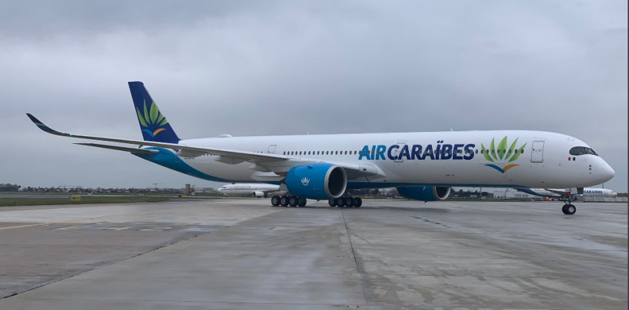 Vol inaugural de l’A50-1000 de Air Caraïbes